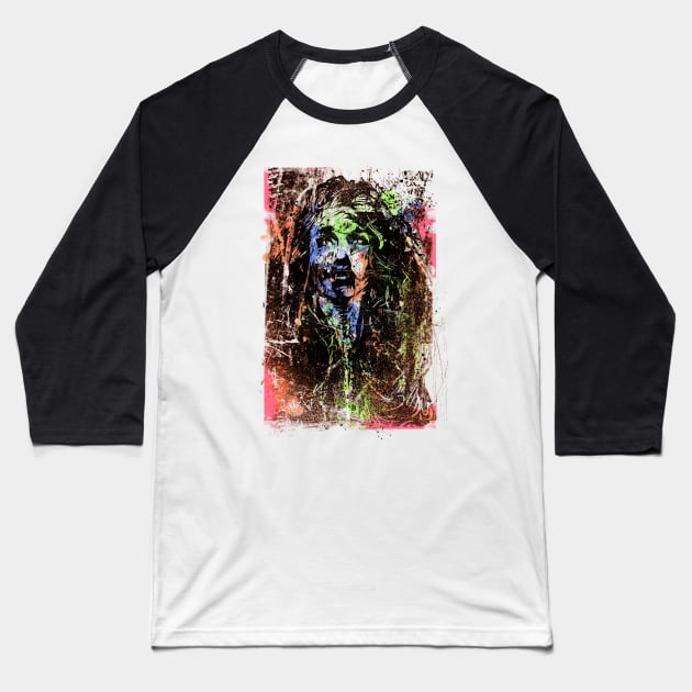 Dead girl Baseball T-Shirt by barmalisiRTB